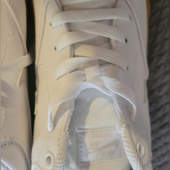 Nike Men's SB Chron 2 White & Brown Skate Shoes, EUC, Size 11 - Picture 13 of 14